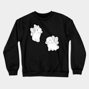 Fairy bunnies stickers Crewneck Sweatshirt